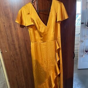 Butterscotch Bridesmaid Dress